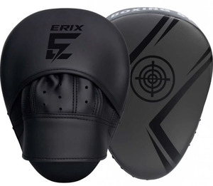 INSTINCT Custom Boxing Focus Mitts Leather PU <b>Foam</b> Curved Target <b>Pads</b> for Training & Sparring MMA Muay Thai Kickboxing - Product Image 3