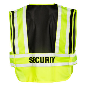 Security Construction Work Wear Reflective High Visibility Waterproof Safety Multi Pocket Worker Vest - Product Image 6