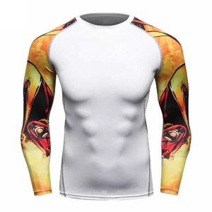 Rashguard personnalisé 2026 pour hommes, manches longues, sublimation sur mesure, BJJ MMA, respirant, vente en gros - Product Image 5