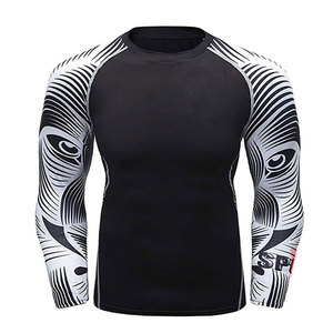 Camiseta Deportiva de Compresión para Hombre, Manga Larga, Talla Personalizada, Cómoda, en Oferta - Product Image 1