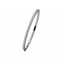 Bracelet tennis en argent 925 pour femme, serti de moissanite taille marquise, style classique pour mariage