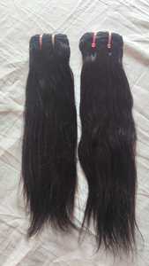 ผมต่อแบบมัดผมมนุษย์ผมธรรมชาติแบบอินเดียใช้100% - Product Image 4