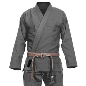 Uniformes de Karate Ligeros y Duraderos de Algodón 100% Más Vendidos para Adultos, para Entrenamiento y Competencia, con Logotipo Frontal - Product Image 5