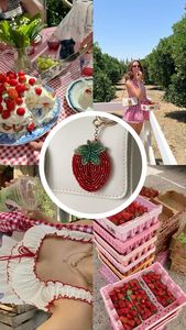 Luxury Handmade Eco-Friendly Floral Embroidery Beaded <b>Keychain</b> <b>Customized</b> Shape Premium Decorative Key Holder Unique Bohem - Product Image 5