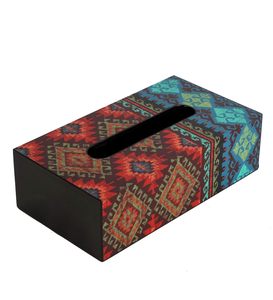 Reinvention Factory Designer Wooden <b>Tissue</b> Box Holder| Decorative <b>Tissue</b> <b>Paper</b> Box & Napkin Holder for Dining Table Living Room - Product Image 1