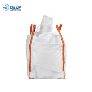 Sacs Jumbo FIBC en PP à bec verseur supérieur et fond fermé, 1,5 tonne, pour ciment et produits alimentaires, construction - Product Image 4