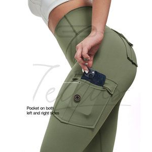 Legging de yoga pour femme, modèle 2026, le plus vendu, design personnalisé, couleur au choix, léger, pour le fitness, vente en gros - Product Image 5