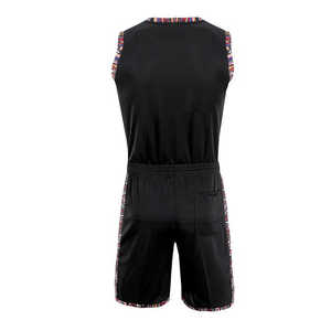 Uniforme de basket-ball en polyester, uniforme de basket-ball léger, vêtements de sport, uniforme de basket-ball - Product Image 2