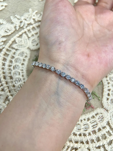 Butterfly Tennis <b>Bracelet</b> Diamond Jewelry White Gold Finish Luxury Elegant <b>Bracelet</b> For Women Fashion Gift Jewelry - Product Image 4