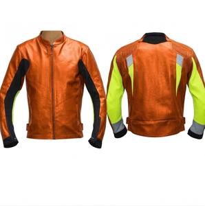 Chaqueta de Motocicleta Naranja SZUKI para Hombre, Talla Grande, Transpirable y de Secado Rápido - Product Image 1