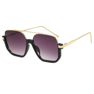 2025 New to Fashion Sun protection UV Sun Glasses Half <b>Frame</b> square Design Beach Driving Tour Unisex Sunglasses - Product Image 3