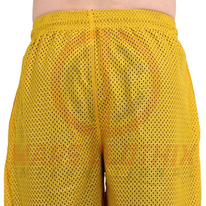 Pantalones cortos deportivos transpirables de malla para hombre, tela suave, ajuste cómodo, pantalones cortos de malla diseñados para entrenamiento activo y fitness. - Product Image 6