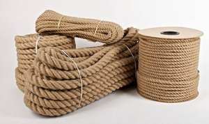 Cuerda de Yute Natural Hecha a Mano – Cordón Ecológico Rústico para Proyectos de Manualidades, Decoración del Hogar y Envoltura de Regalos - Product Image 5