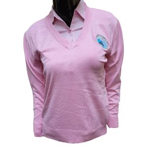 Suéter Clásico Jack and Jill al por Mayor, Cómodo Jersey de Punto con Cuello en V y Logotipo Personalizado para un Estilo Casual y Elegante - Product Image 1