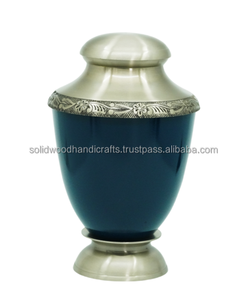 Urnas de cremación decorativas hechas a mano para adultos para cenizas Urnas funerarias para hombres y mujeres a bajo precio - Product Image 4