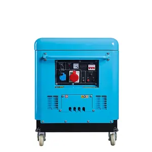 High quality 50/60HZ ATS 15kw 20kva power electric silent diesel generator air cooling system prices