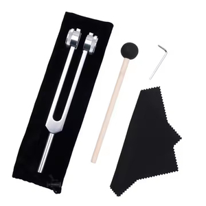 Diapason de haute précision 128 Hz, instrument de thérapie vibratoire pour la guérison corporelle, l'équilibre énergétique et la méditation - Product Image 5