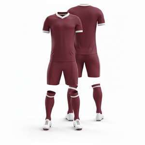 Uniforme d'équipe de football moderne |   Tailles pour hommes, femmes et jeunes |   Vêtements de sport légers à séchage rapide en gros - Product Image 5