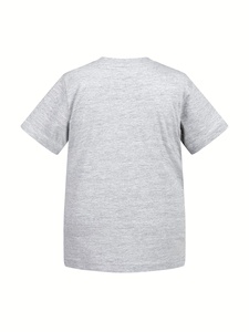 T-shirt vierge 100 % coton personnalisé avec logo de votre marque pour homme – Style décontracté en tissu tricoté - Product Image 2