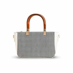 Bolso de mano de noche formal blanco para mujer P55647 - Product Image 1