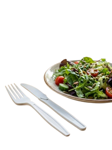 Compostable Paper <b>Fork</b> for Fruit Salad and <b>Dessert</b> Presentation 155mm Paper <b>Fork</b> Pack of 25 for Healthy Meal Dining Restaurants - Product Image 1