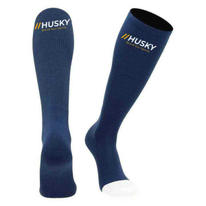 Chaussettes de sport personnalisées en gros, chaussettes OEM pour hommes en polyester, design personnalisé, prix de gros BY BS - Product Image 1
