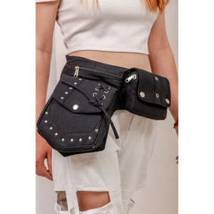 Gran oferta, riñonera de cuero personalizada, riñonera para mujer, cinturón para correr con logotipo, estilo deportivo, diseño internacional estándar de Viaje - Product Image 1