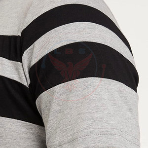 Camisetas de Manga Corta de Color Sólido de Alta Calidad, Transpirables, Ecológicas, de Secado Rápido, Poliéster/Algodón, Corte Regular - Product Image 4