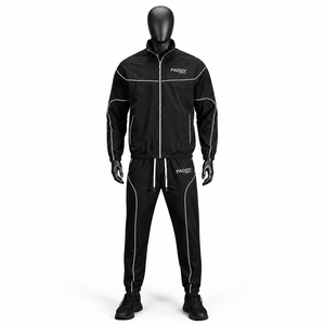 Wholesale Custom <b>Men</b> Tracksuit Sports Wear Gym Training Nylon <b>Jacket</b> and Jogger Pants Set - Product Image 1