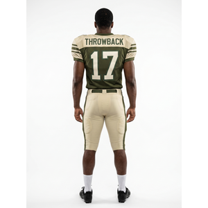 Conjunto Personalizable de Camiseta de Fútbol Americano de Malla y Pantalones Acolchados para Hombres y Jóvenes - Patrón con Nombre del Jugador - Product Image 2