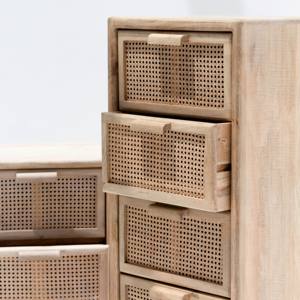 Cómoda Vandana Vesta Solace de Ratán con Cajones, Mueble de Almacenamiento Moderno con Diseño Tejido Natural - Product Image 6