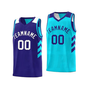 Fournisseurs de vêtements de basketball personnalisés en gros OEM, maillots de basketball pour hommes colorés avec sublimation et broderie - Product Image 1