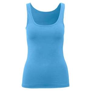เสื้อกล้ามถักเจอร์ซีย์สีพื้น ระบายอากาศได้ดี เป็นมิตรกับสิ่งแวดล้อม สำหรับผู้หญิงไซส์พลัส คอกลม สวมใส่สบายๆ ในฤดูร้อน แบบ Racerback เหมาะสำหรับวิ่ง - Product Image 5