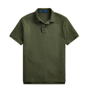 เสื้อโปโลกอล์ฟผู้ชายผ้าฝ้าย 100% ระบายอากาศได้ดี แห้งเร็ว เป็นมิตรกับสิ่งแวดล้อม น้ำหนักเบา สำหรับฤดูร้อน  รับสกรีนโลโก้ สีพื้น - Product Image 2