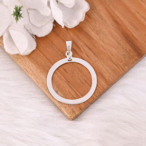 Colgante Circular de Plata 925 para Mujer, Joyería Fina al por Mayor - Product Image 5
