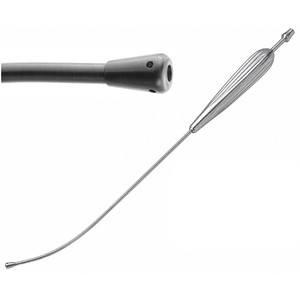 Tubes d'aspiration Yankauer Premium courbés, tube de 3,2 mm, longueur de travail de 22 cm, longueur totale de 36 cm avec commande par le pouce, outil chirurgical – ZETOMEDPRO - Product Image 6