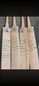 Bâtons de cricket pour hommes, éditions joueur, qualité supérieure, en saule anglais de catégorie A, manche court, pressage rigide, entièrement personnalisables - Product Image 4
