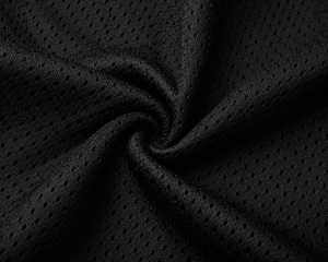 High Quality Men's <b>Black</b> Mesh Drawstring Breathable Sporty Design Mid Waist <b>Short</b> Length Heat Transfer Print Embroidery <b>Work</b> - Product Image 4