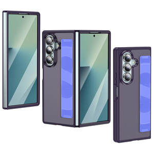 Étui transparent antichoc en TPU avec dragonne pour Galaxy Z Fold - Product Image 2