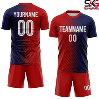 Ensemble d'uniformes de football personnalisés – Maillot et short de football sublimés pour équipe