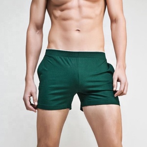 High Quality <b>Custom</b> Logo Men's Breathable Knitted Briefs & <b>Boxers</b> Good Quality Boxing Shorts with OEM Service - Product Image 5