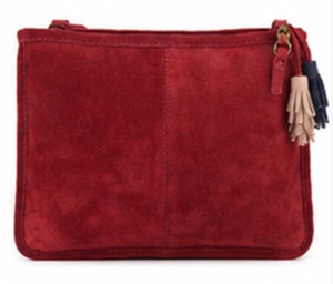 Premium Suede <b>Leather</b> Crossbody <b>Bag</b> for Women Vintage Summer Fashion Tassel Geometric Designer Messenger Purse Adjustable Strap - Product Image 5