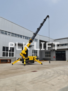 8ton điều khiển từ xa Spider <span class=keywords><strong>Crane</strong></span> nhỏ gọn điện mini <span class=keywords><strong>Crawler</strong></span> Spider <span class=keywords><strong>Crane</strong></span> cho xây dựng trong nhà - Product Image 2