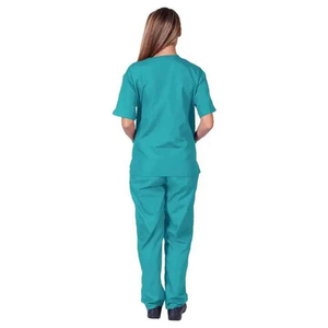 <b>Scrubs</b> Nurse Uniforms High Quality Cotton Canvas Medical Uniform <b>Scrub</b> <b>Top</b> Pants Custom Logo Hospital Use - Product Image 4