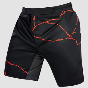 Shorts de boxe sur mesure de qualité supérieure, design personnalisé, vente en gros, logo imprimé par sublimation, shorts de combat pour hommes - Product Image 1