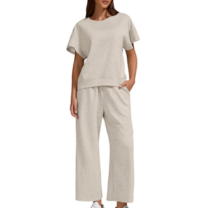 Conjunto de Verano Personalizado para Mujer, Chaqueta Corta de Manga Larga y Pantalones Cortos de Nailon, Traje Deportivo de Poliéster de 2 Piezas - Product Image 5