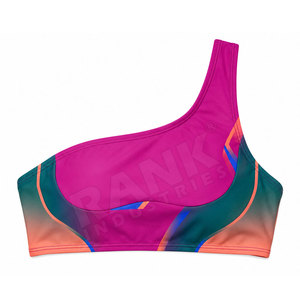 Conjunto de Bikini para Mujer, Bikinis de Spandex para Adultos, Traje de Baño de Dos Piezas y Ropa de Playa, Oferta, Estilo Básico, Bikinis de Color Sólido - Product Image 4