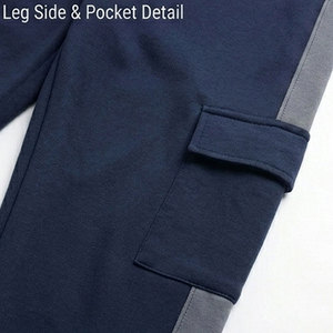 Pantalon de survêtement pour homme, coupe ample, taille ajustable, matière douce, parfait pour les voyages et les activités quotidiennes - Product Image 3