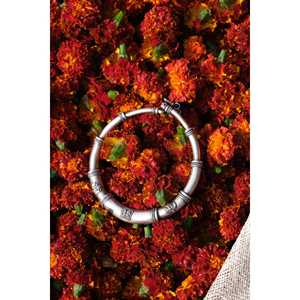 Collar Meera Jaipur Flexible Silver Hasli Fine-Chokers - Product Image 3