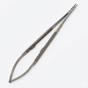 Pinza Portaagujas Castroviejo Recta, Instrumento Quirúrgico Microquirúrgico de Acero Inoxidable, Manual, para Cirugía General, con Certificación CE - Product Image 5